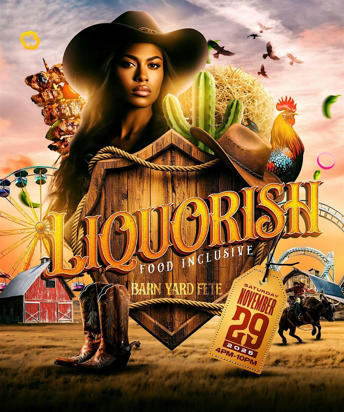 Liquorish Food Inclusive  2025
