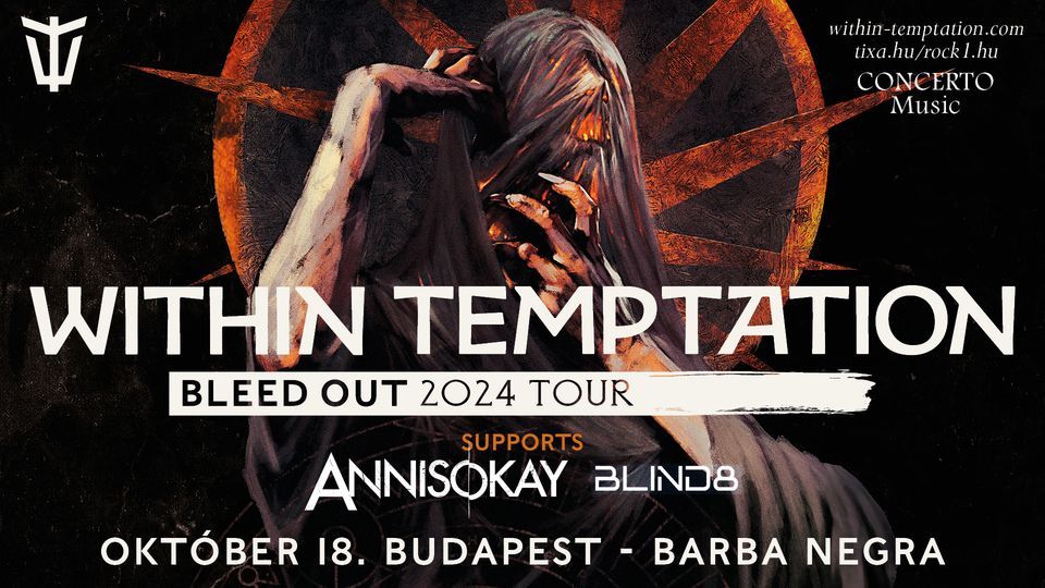 WITHIN TEMPTATION | BARBA NEGRA Budapest | 18\/10\/2024 | PREVOZ iz Beograda