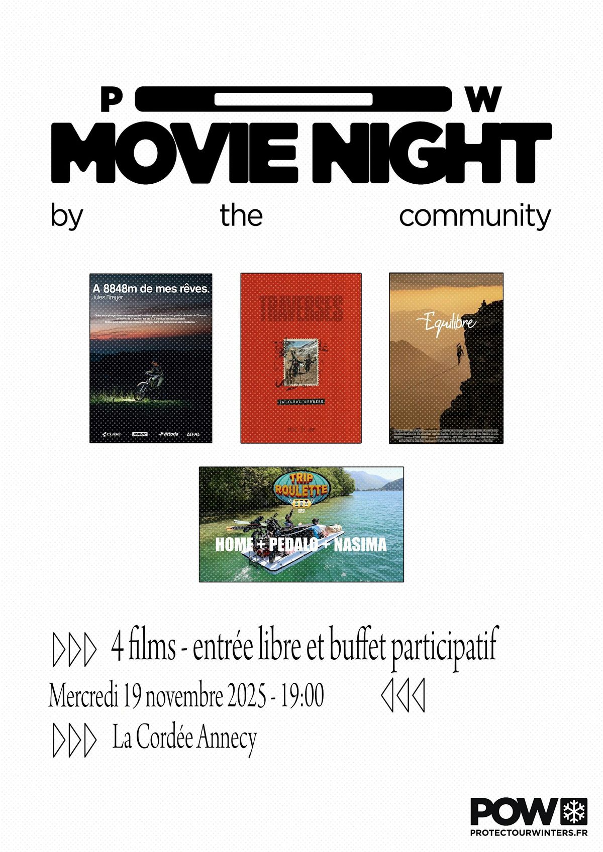 POW Movie Night - 4 films