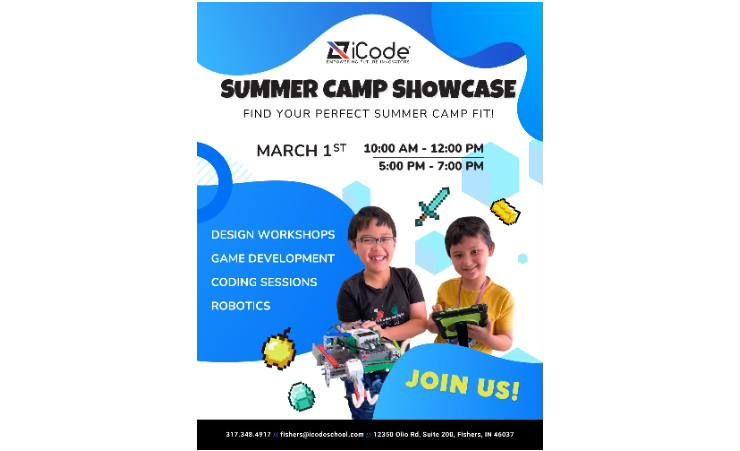 iCode Spring & Summer Break Camp Open House