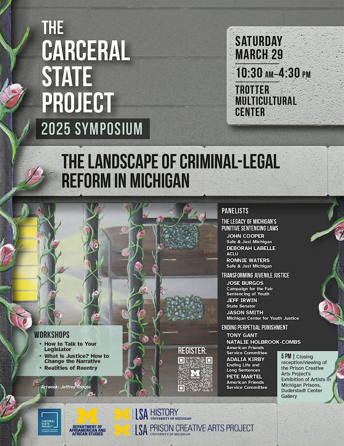 The Landscape of Criminal-Legal Reform in MI: UM's Carceral State Project