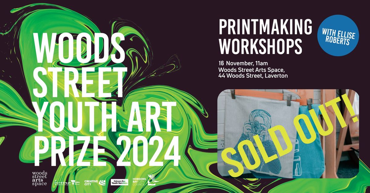 SOLD OUT! Printmaking Workshop with Ellise 