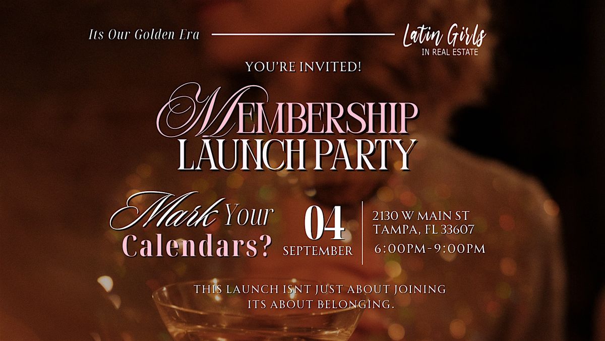 LGIRE MEMBERSHIP LAUNCH PARTY