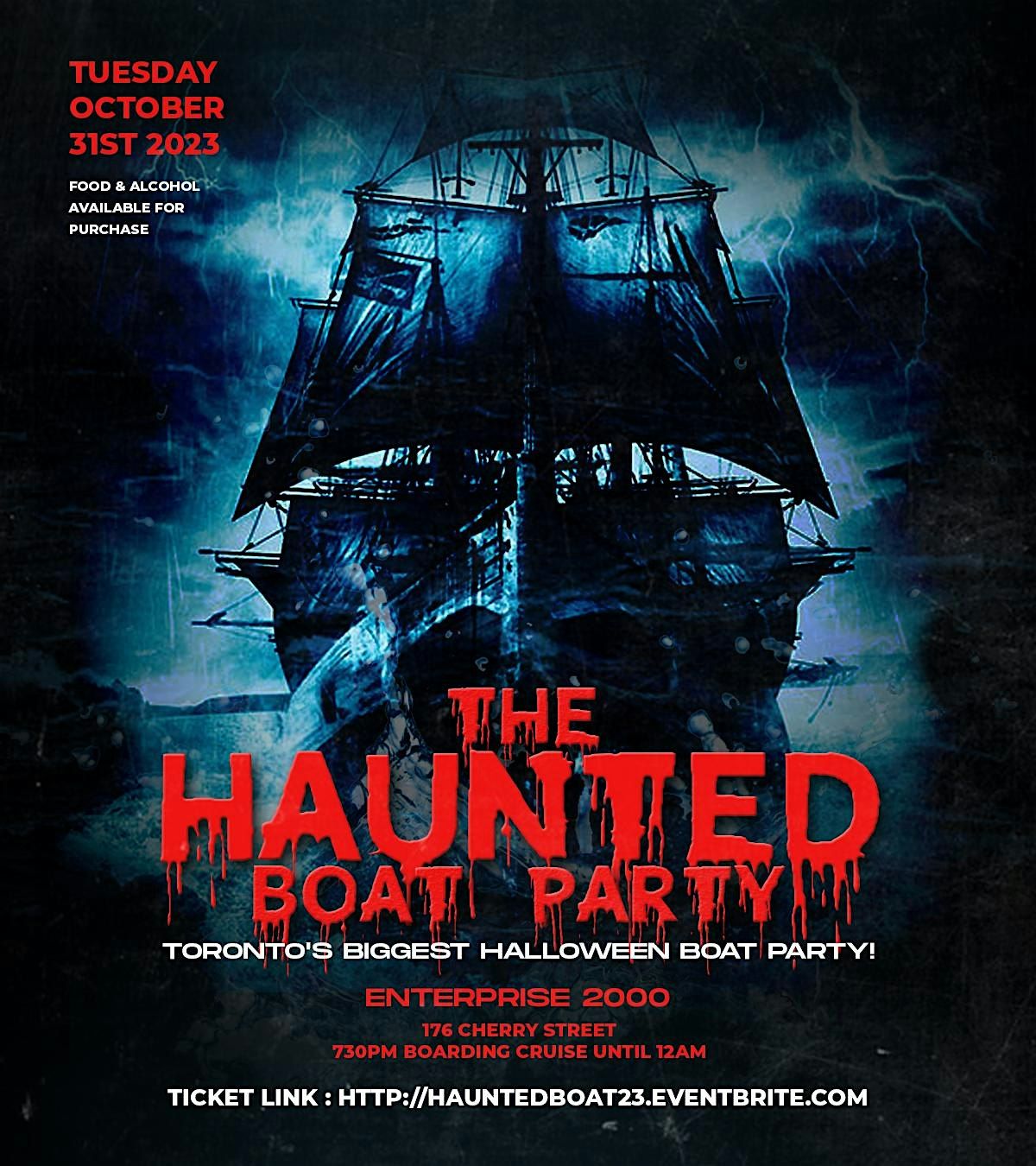 UOFT HAUNTED HALLOWEEN BOAT PARTY | FRI OCT 31