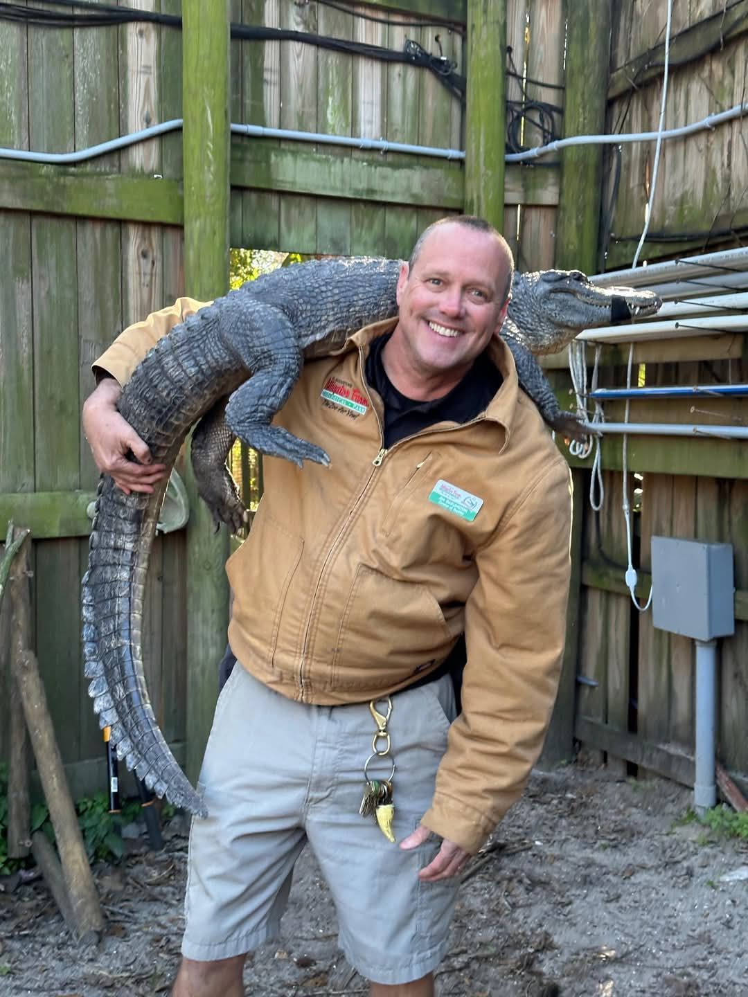 April Meeting-Speaker Jim Darlington of the St. Augustine Alligator Farm 