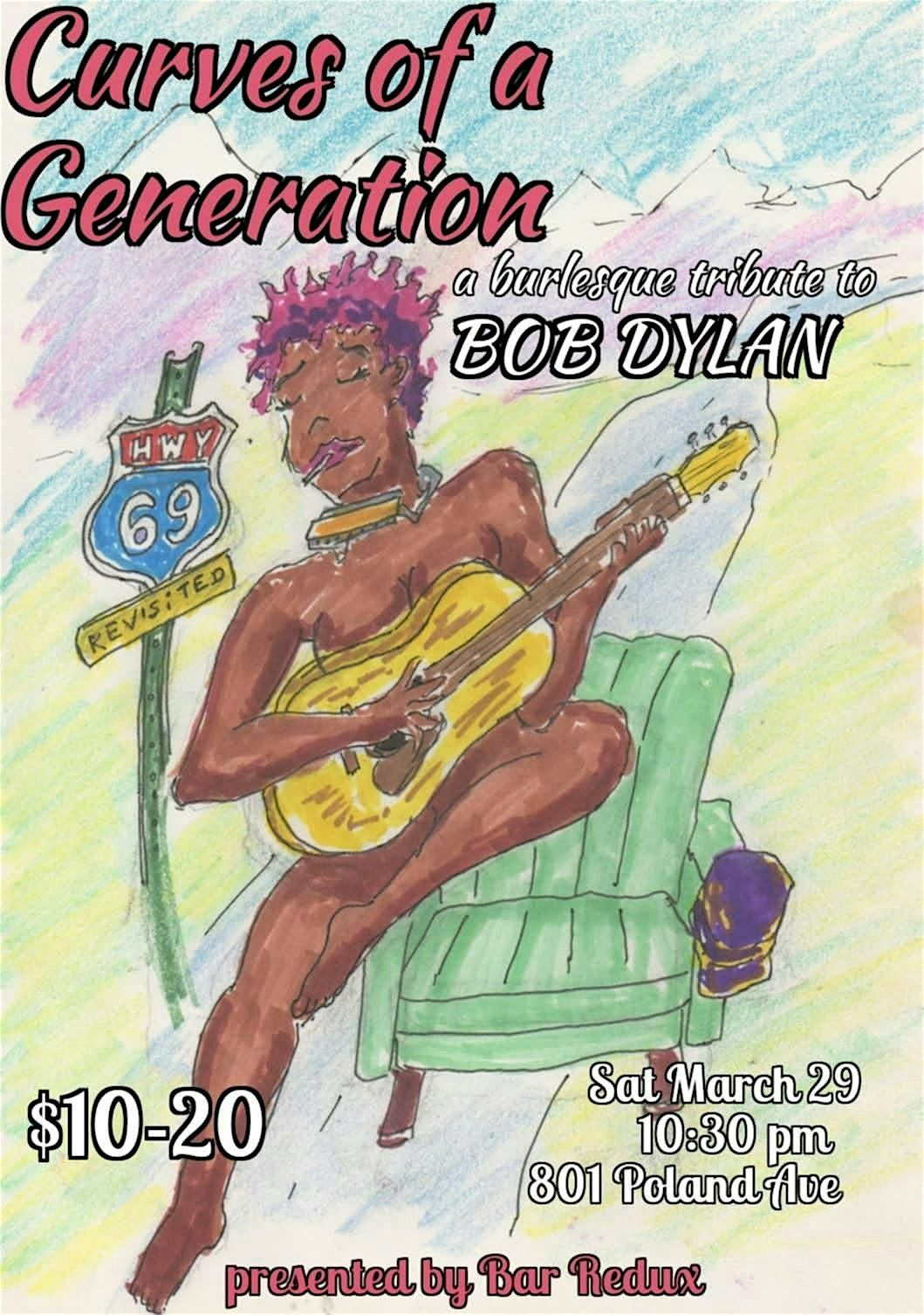 Curves of a Generation: a Burlesque Tribute to Bob Dylan