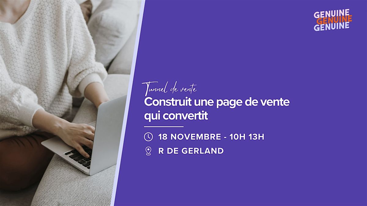 Construit  une page de vente qui convertit (vraiment)