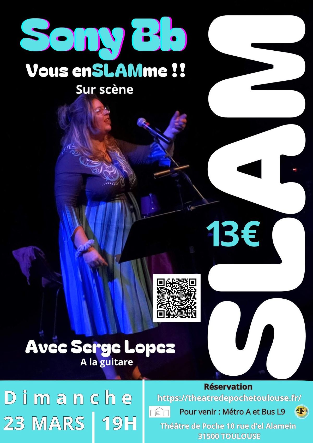 [MOI(S) FEMME(S)] ''Sony Bb vous enSLAMme !!'' \/\/ Sony Bb \/\/ Dimanche 23 mars \u00e0 19h