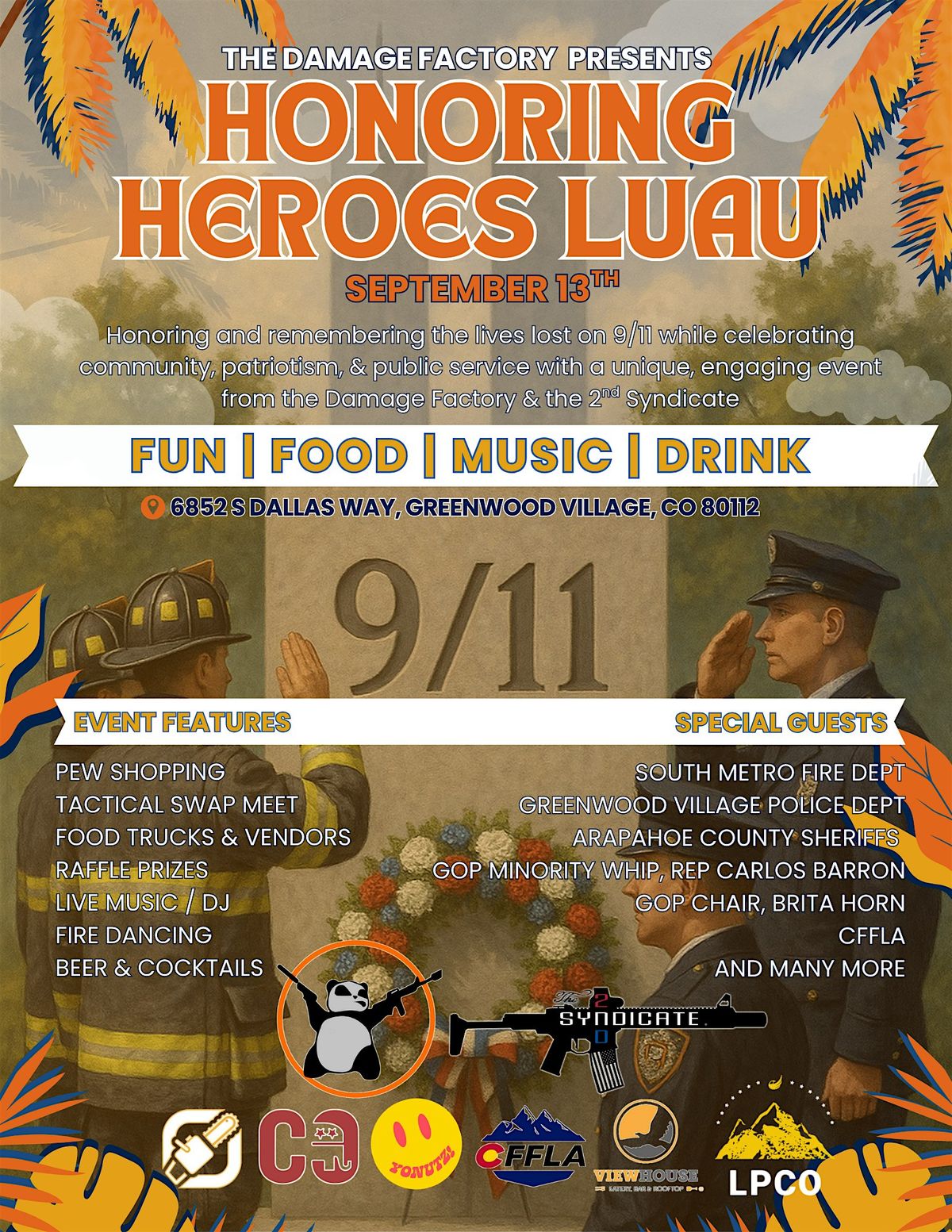 Honoring Heroes Luau