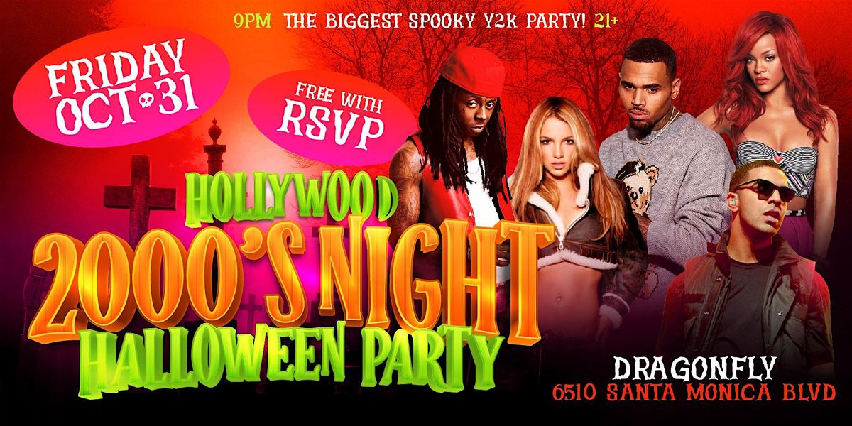2000s HALLOWEEN PARTY @ DRAGONFLY HOLLYWOOD