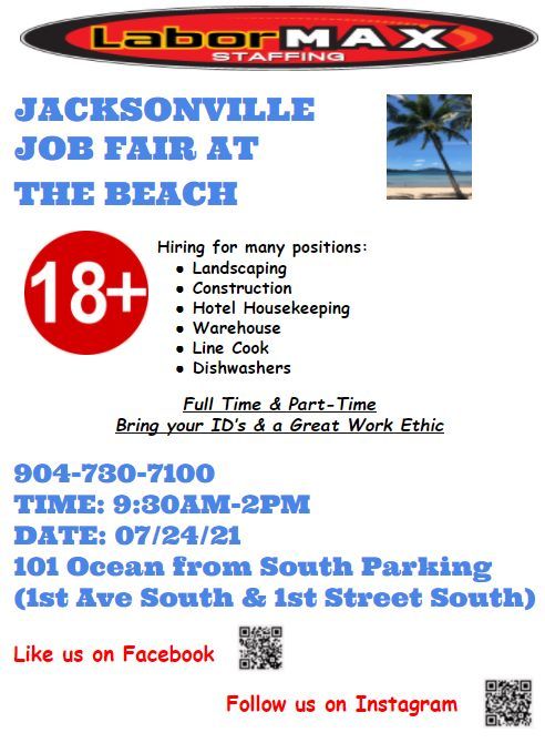 Jacksonville Beach Job Fair