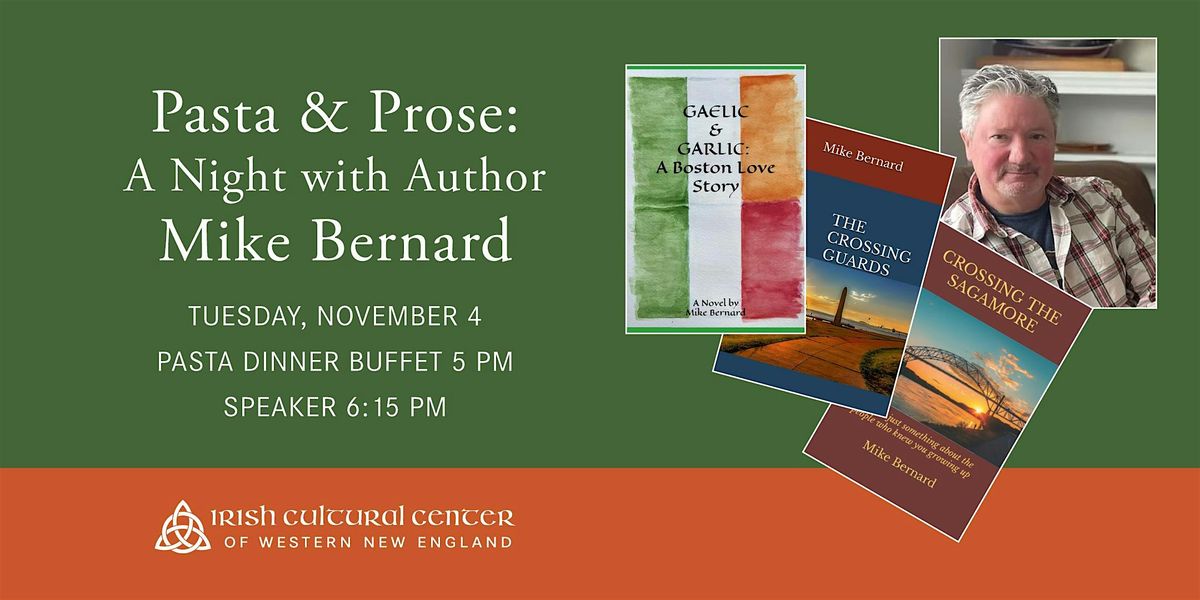 Pasta & Prose: A Night with Author Mike Bernard