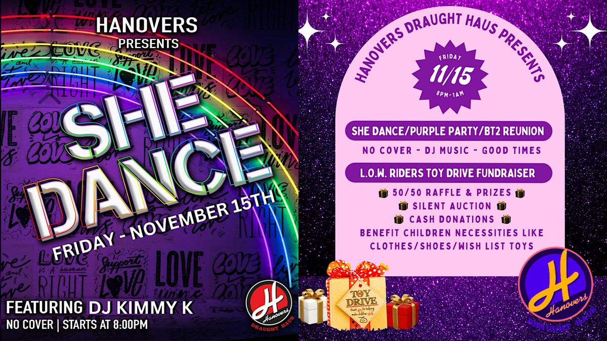 She Dance: Purple Night @ Hanovers Pflugerville