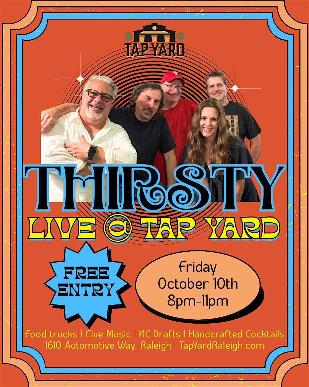 Thirsty LIVE @ Tap Yard
