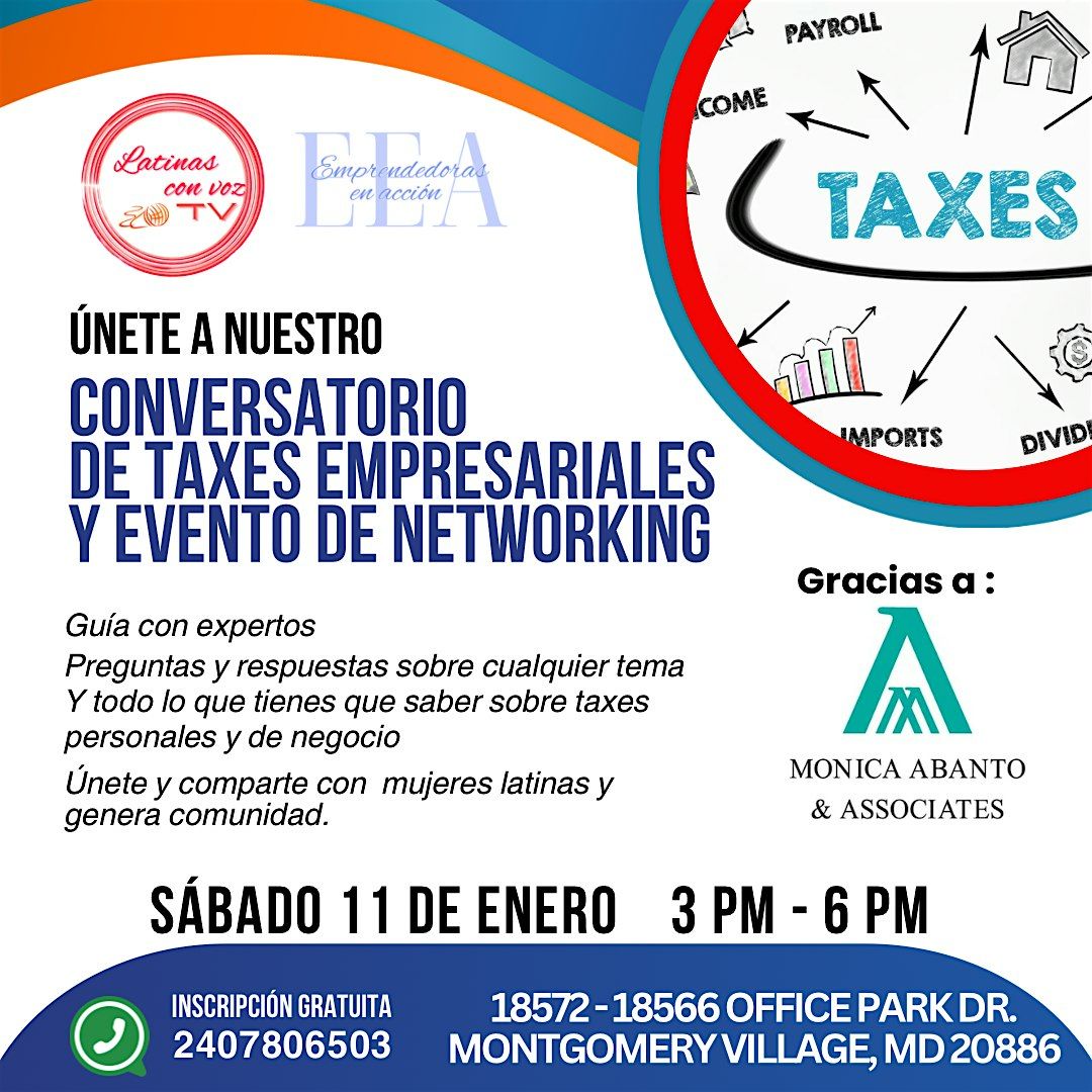 Conversatorio de Taxes y Networking