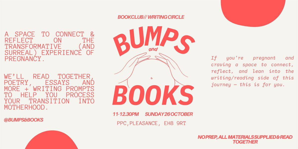 Bumps & Book - Bookless Bookclub & Creative Writing Circle for Pregnancy