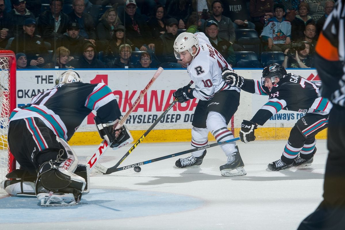 Kelowna Rockets at Red Deer Rebels at Peavey Mart Centrium at Westerner Park