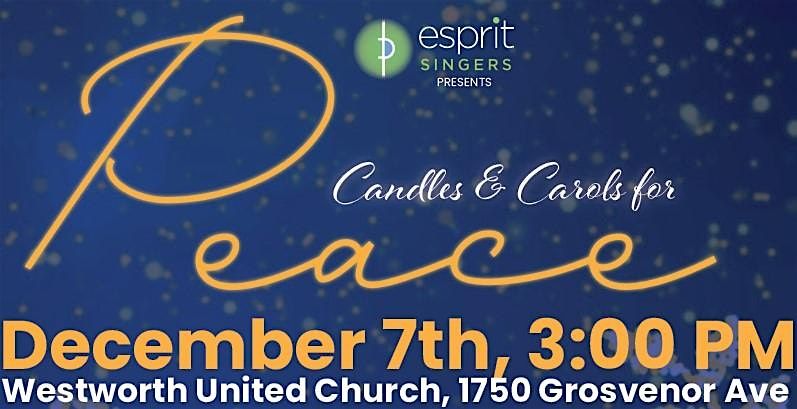 CANDLES AND CAROLS FOR PEACE