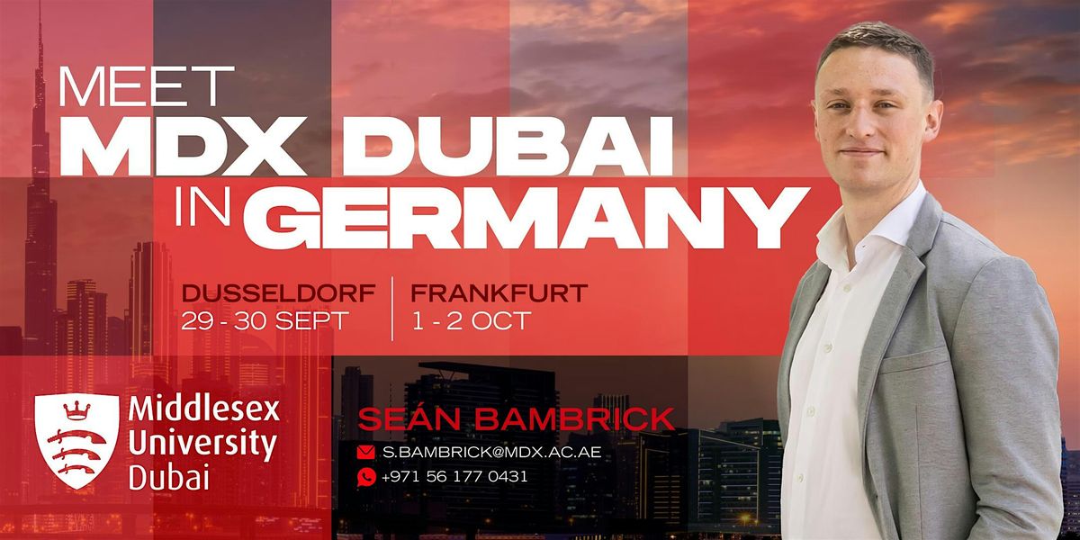 Meet MDX Dubai in Germany