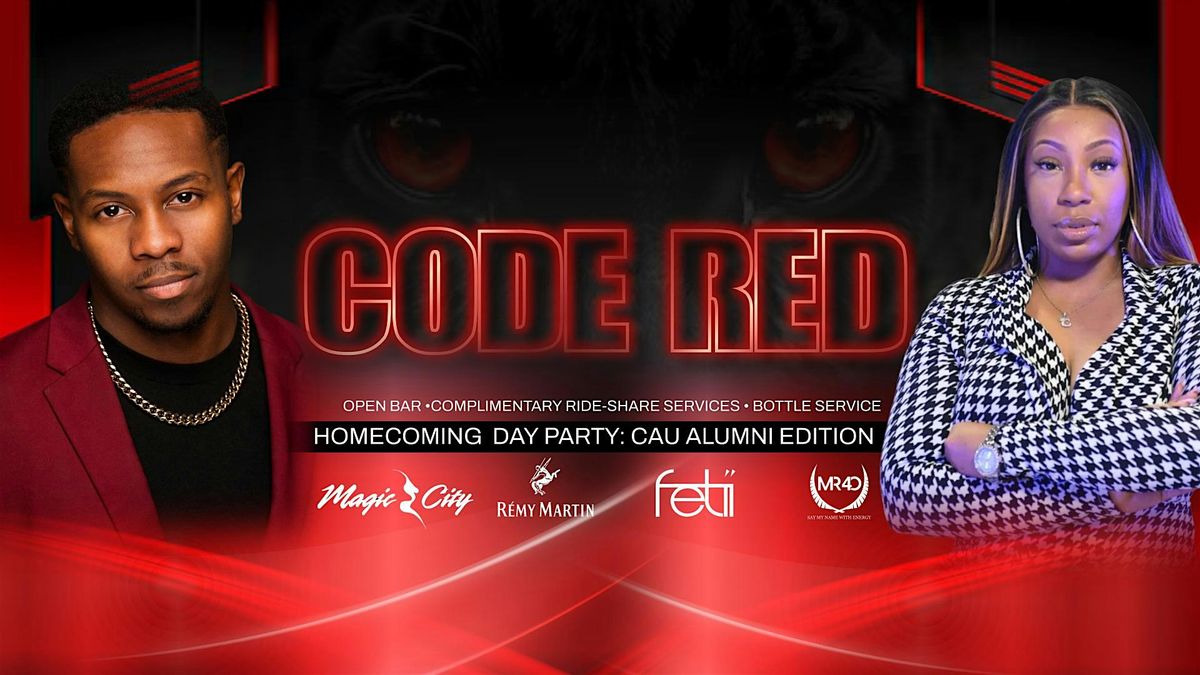CODE RED DAY PARTY: CAU ALUMNI EDITION