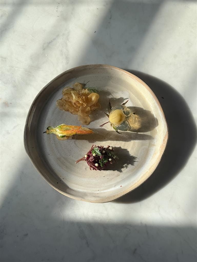 M\u00e6st Food Secret Dinner: Plant-Based tasting menu and Ceramic Art