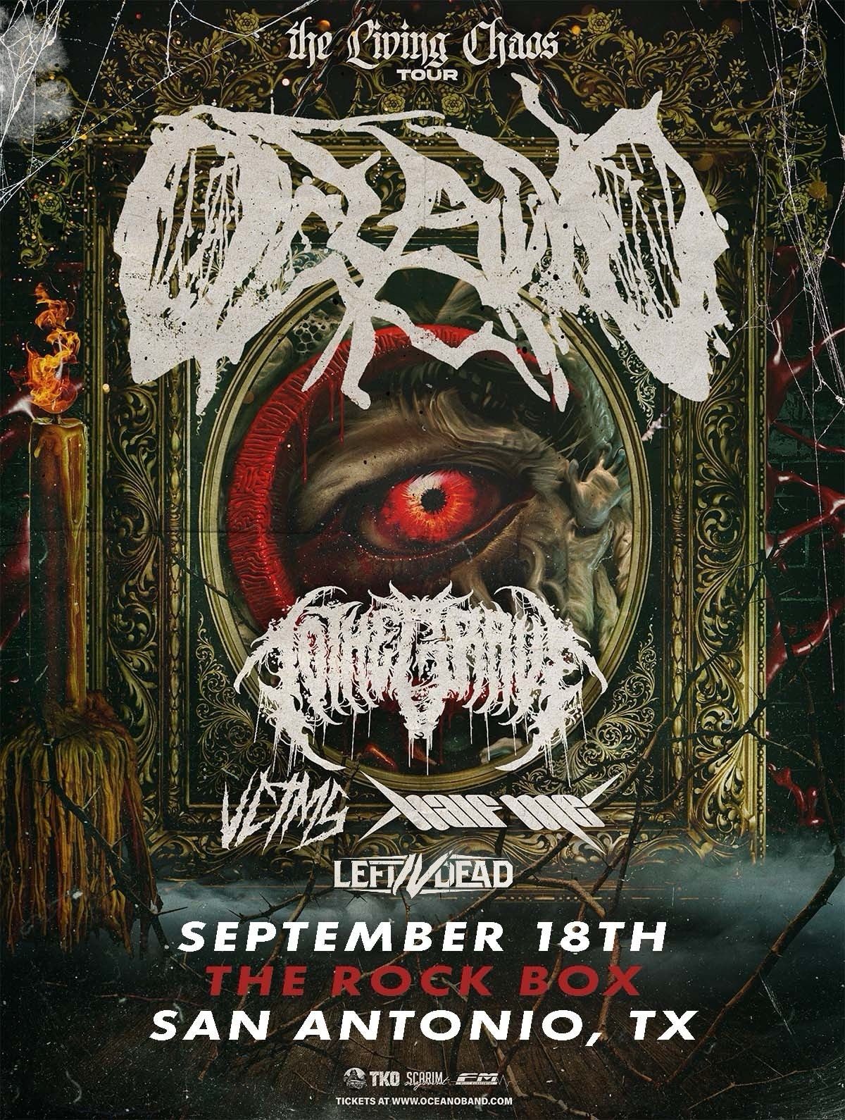 Oceano | The Living Chaos Tour - San Antonio, TX