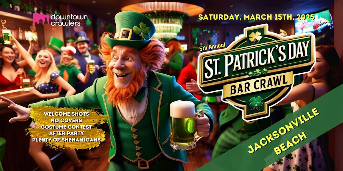 St. Patrick's Day Bar Crawl - JACKSONVILLE BEACH