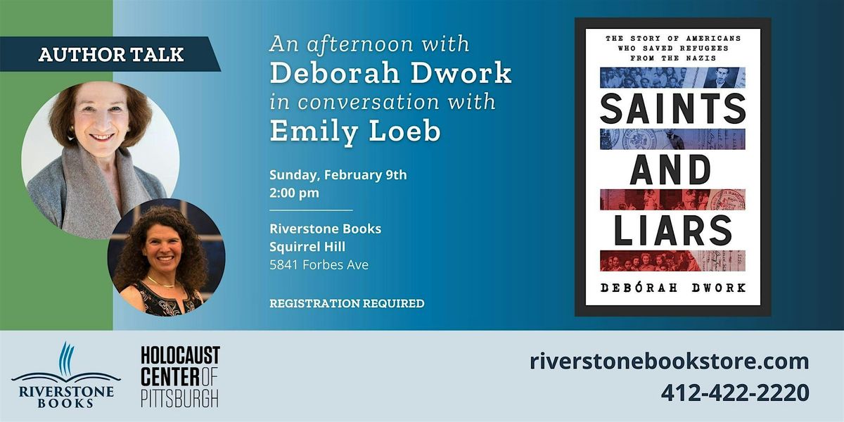 An Afternoon with Author Deborah Dwork in Conversation with Emily Loeb