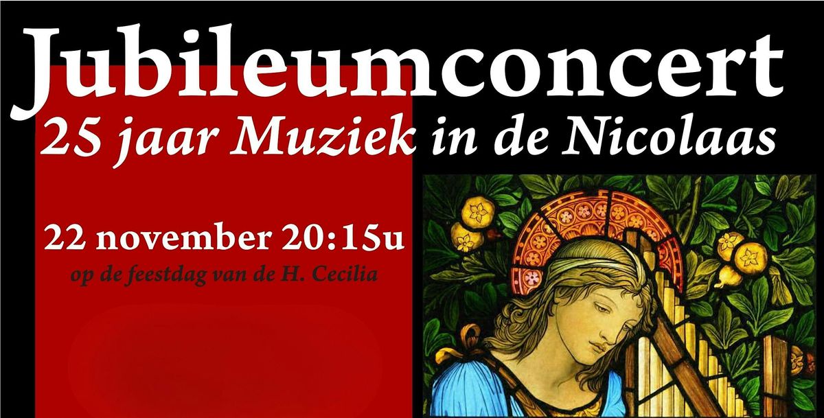 Jubileumconcert 25 jaar Muziek in de Nicolaas
