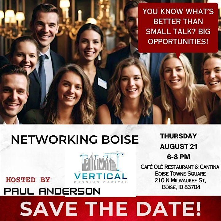 August 2025 Network Boise Monthly Mixer
