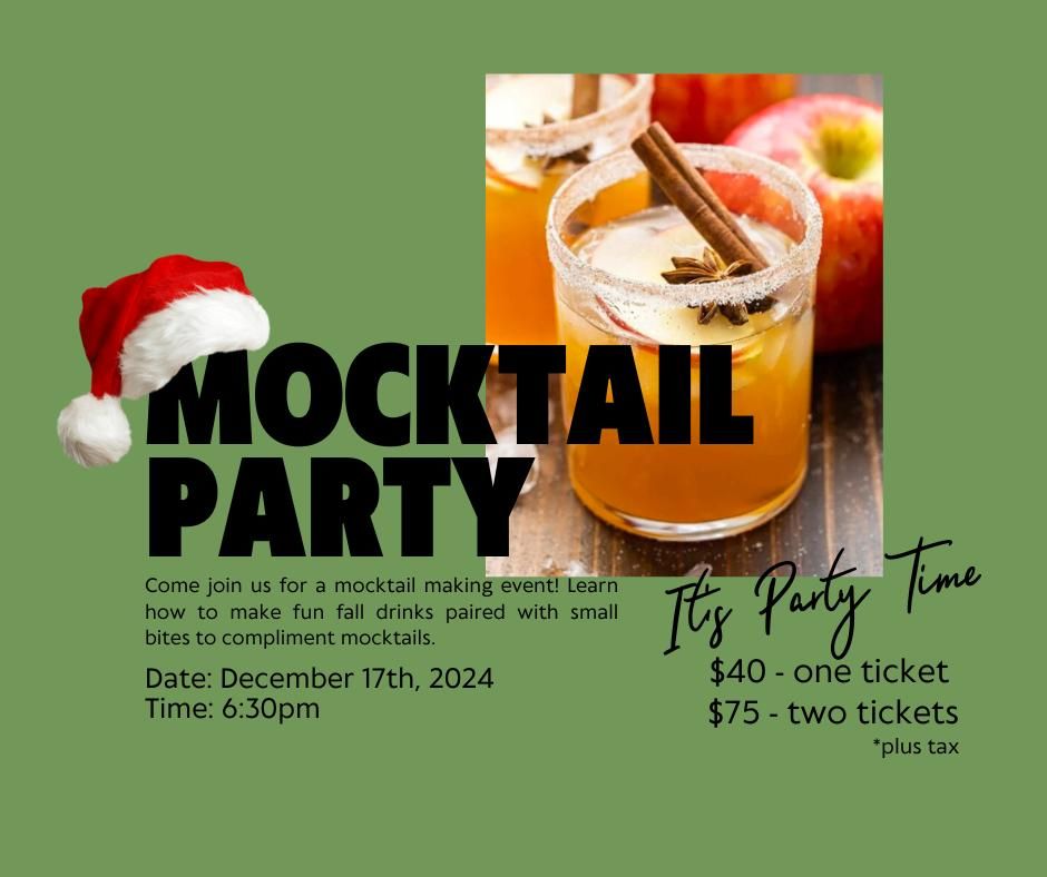 Holiday Mocktail Party