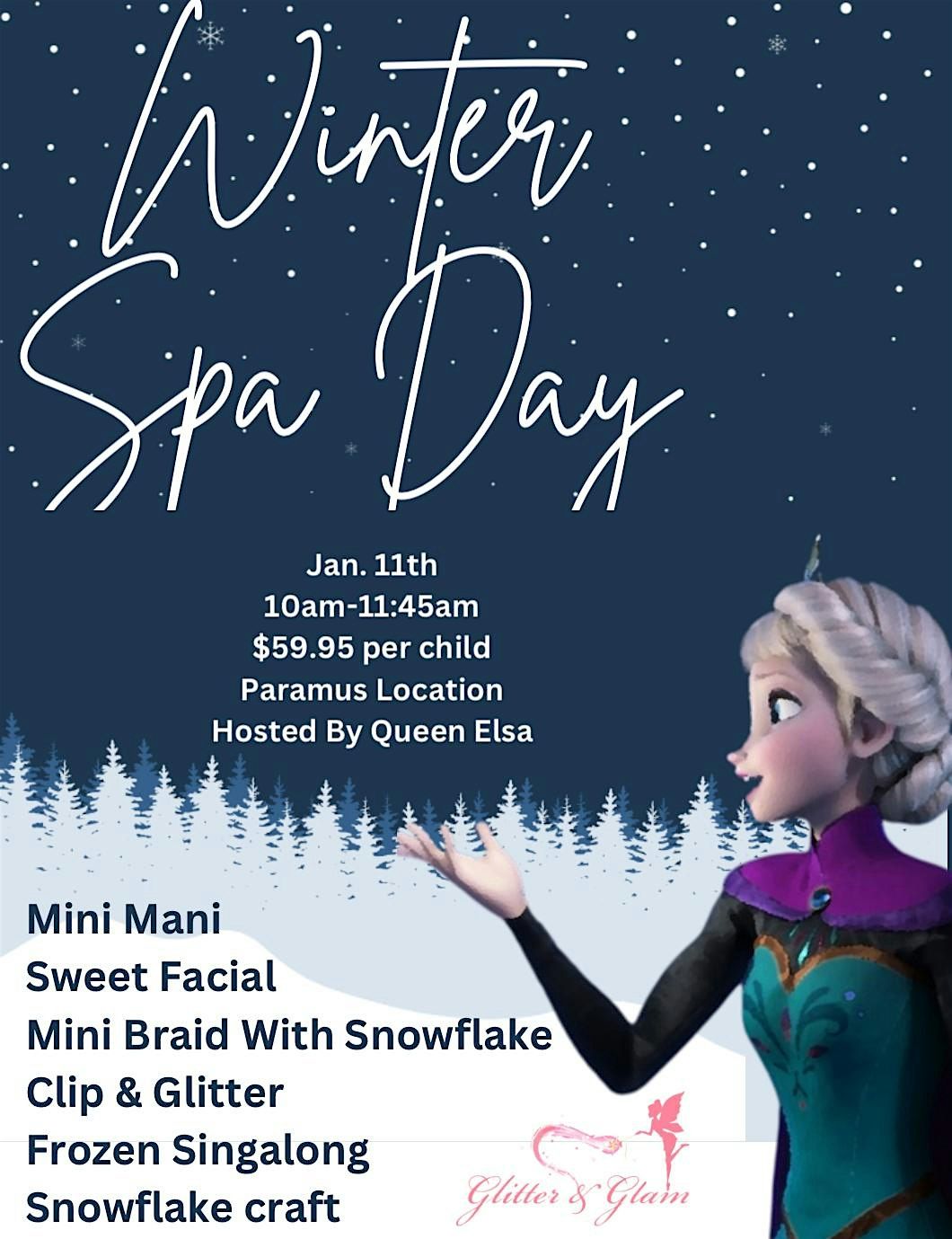 Winter Spa Party Hosted By Queen Elsa!