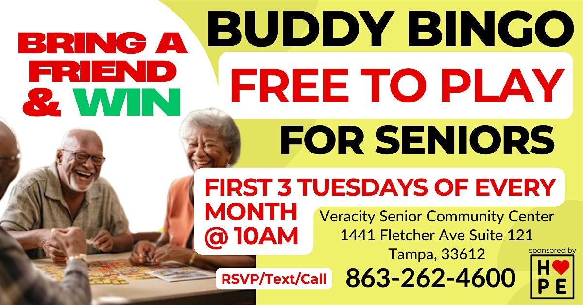 FREE SENIOR BINGO