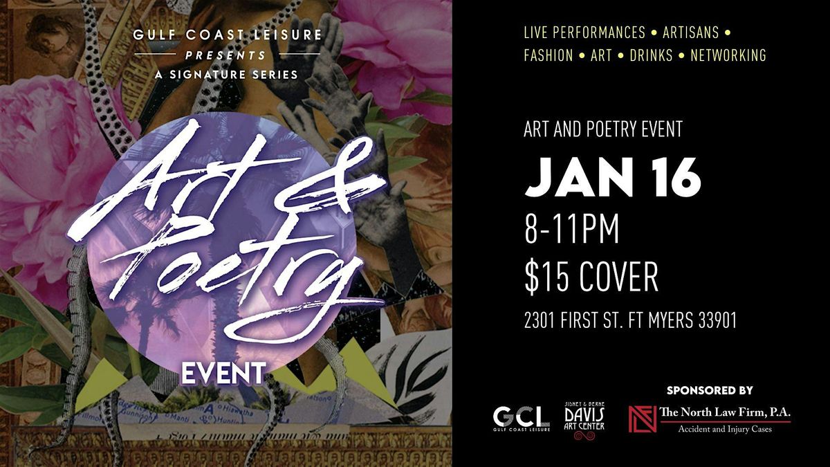 Art & Poetry Event - Presented by GCL