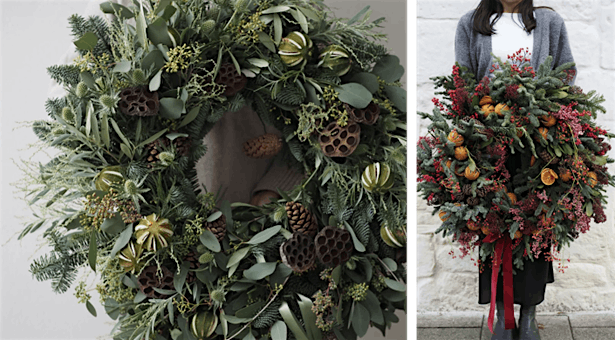 HOW TO Make a Christmas Wreath Workshop 25