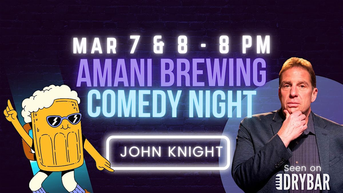 SATURDAY SHOW: Brewing Up Some Laughter with John Knight!