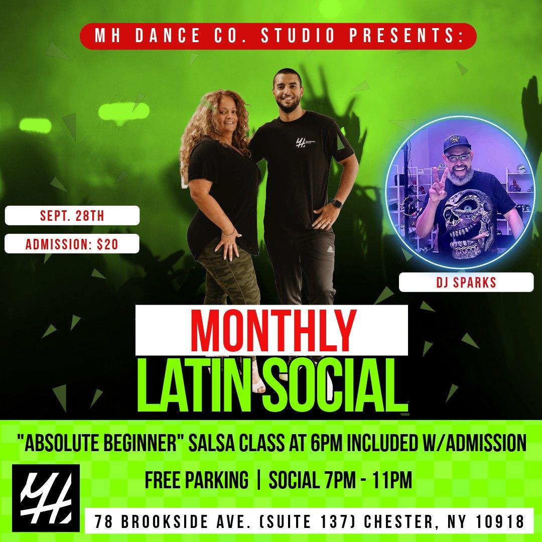 Monthly Latin Social - MH Dance Co.