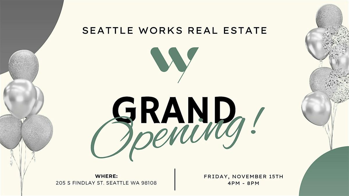 Grand Opening Party - Seattle Works New Office Space