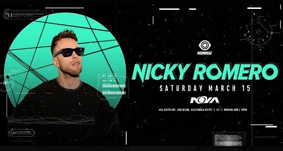 Guestlist for Nova: Nicky Romero