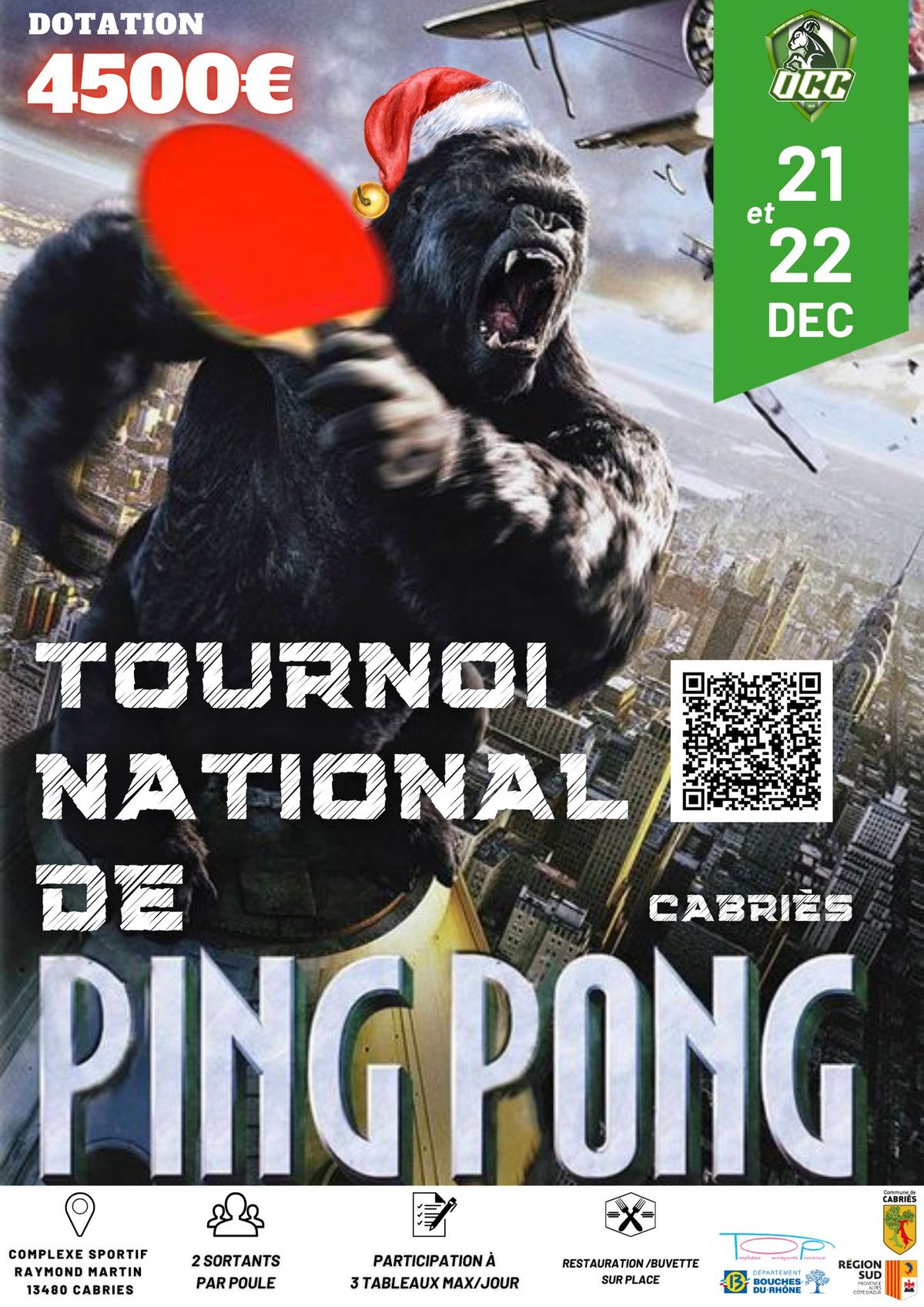 Tournoi Tennis de Table 2024