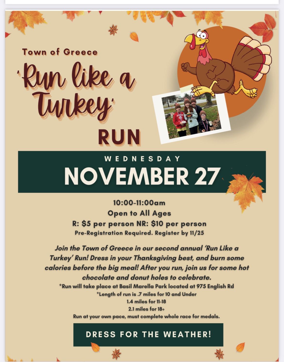 Run Like A Turkey!