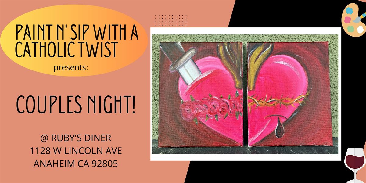 Paint N' Sip With a Catholic Twist: 2nd Annual Couples Night!