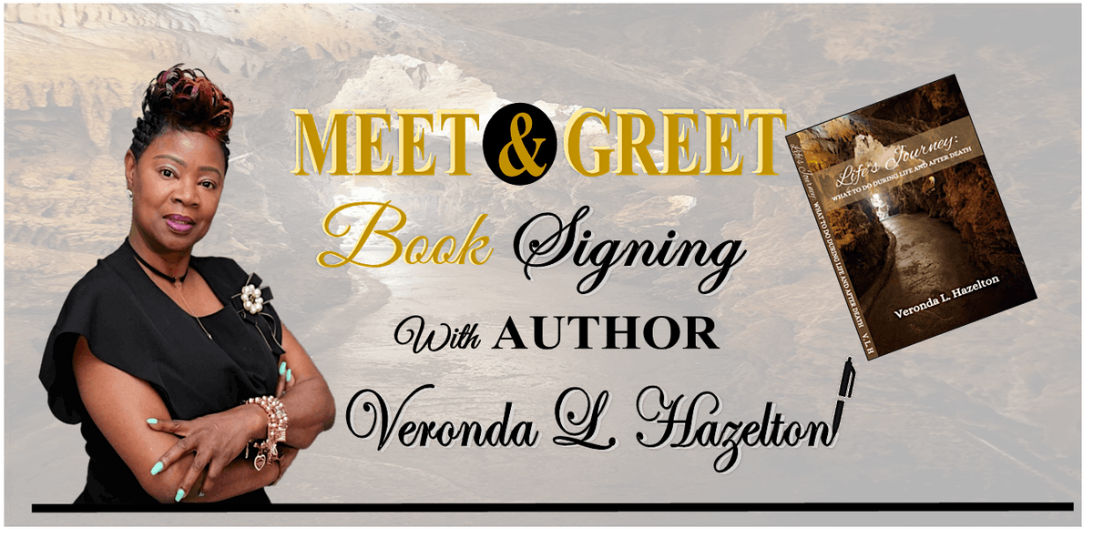 Meet& Greet Book Signing with Author Veronda L. Hazelton