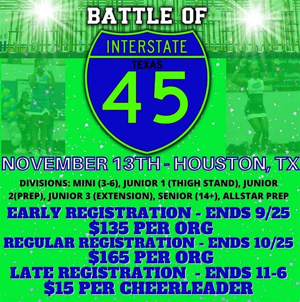 8th Annual Youth Cheer Extravaganza "Battle of I-45"