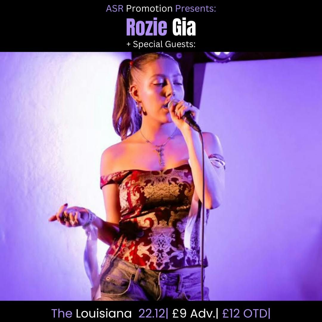 ASR Promotions Presents: Rozie Gia 