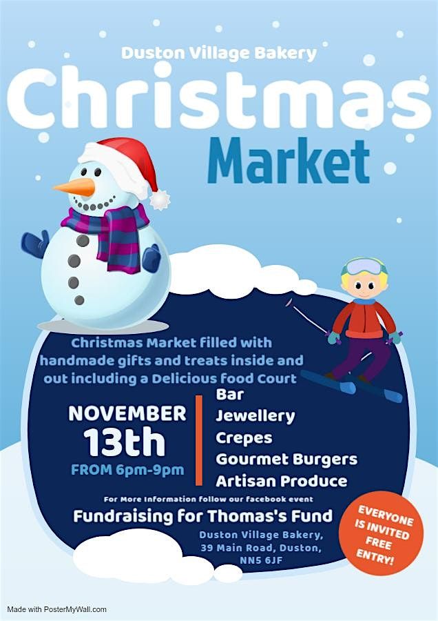 Duston village Bakery Christmas Market