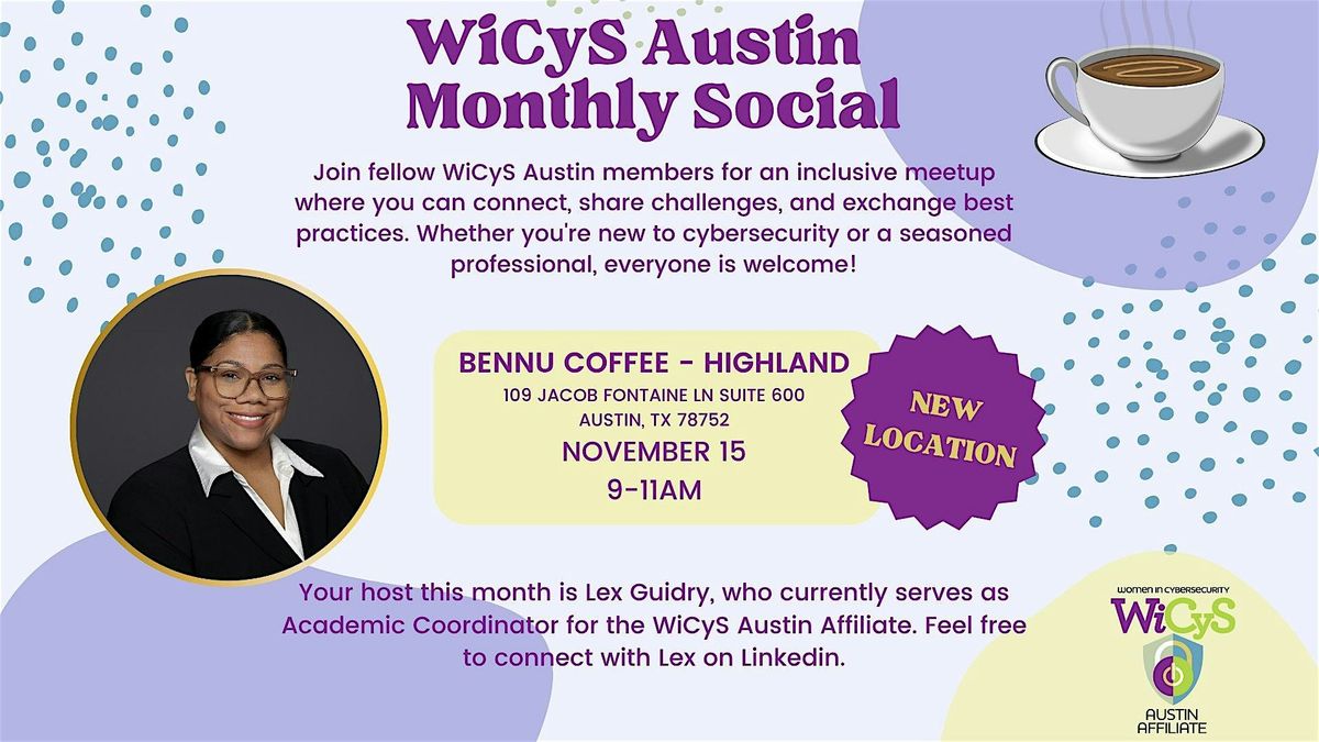 WiCyS Austin November Social