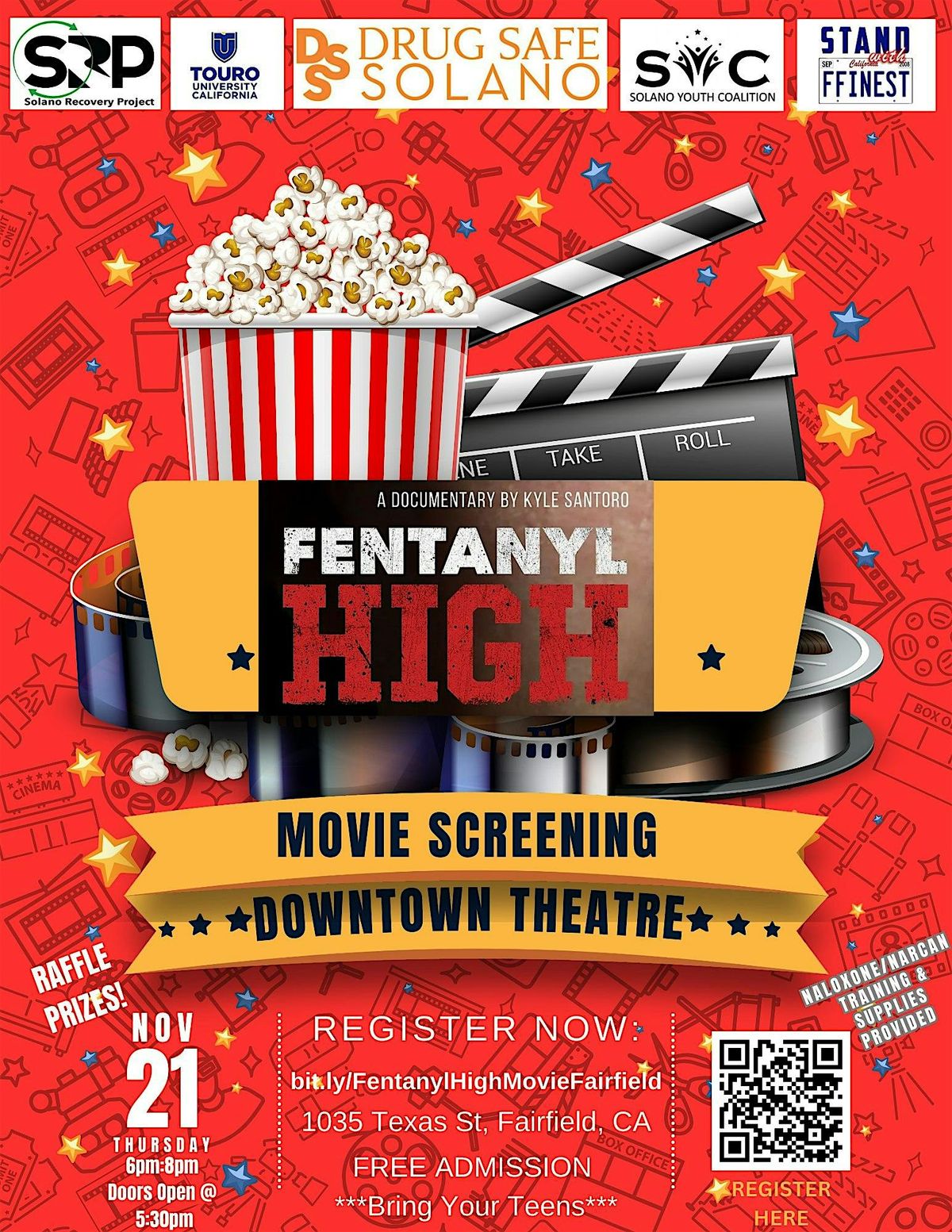 Fentanyl High Movie Screening @ Downtown Theater Fairfield