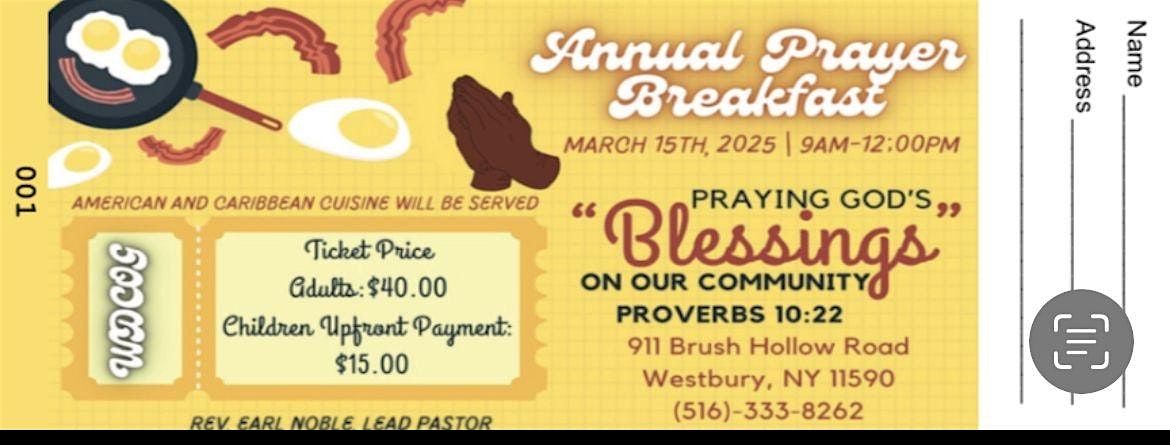 WDCOG Annual Prayer Breakfast