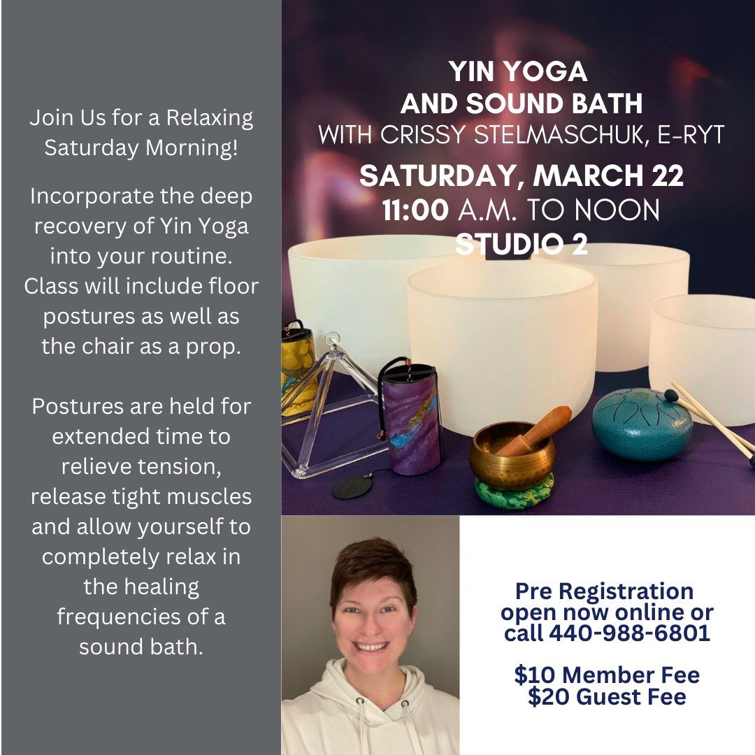 Yin Yoga with Healing Sound Bath 